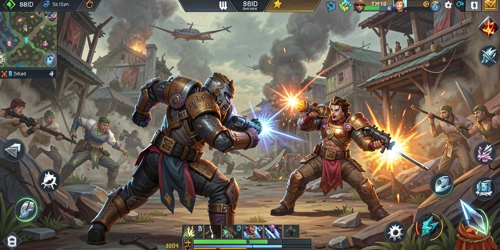 Gameplay seru dan intens dalam 88ID.