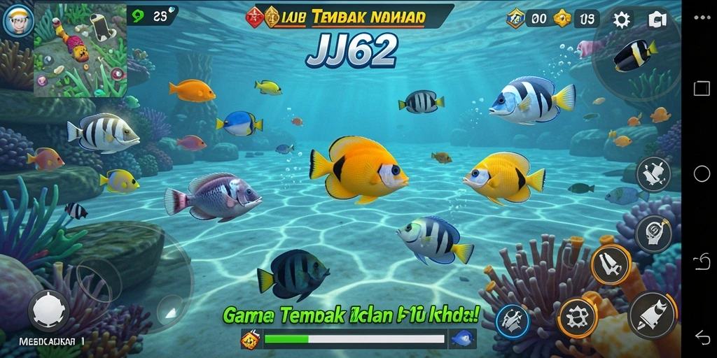 Screenshot gameplay Tembak Ikan yang menarik di JJ62.