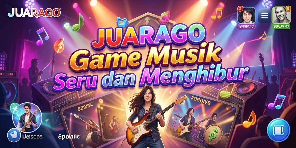 Tampilan gameplay JUARAGO yang seru dan penuh warna.