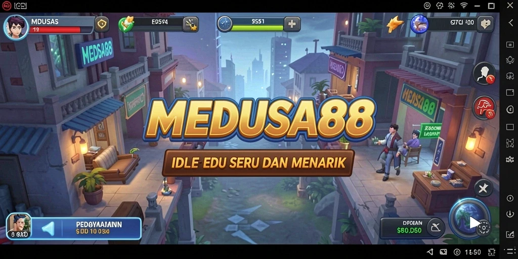 Tampilan gameplay MEDUSA88 yang menarik dan interaktif.
