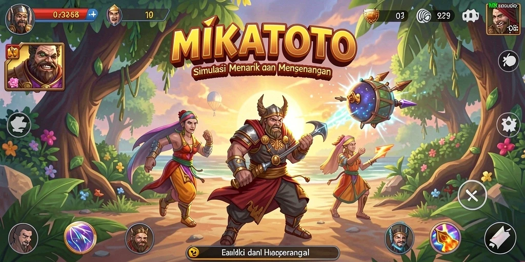 Gameplay seru dan interaktif di MIKATOTO.
