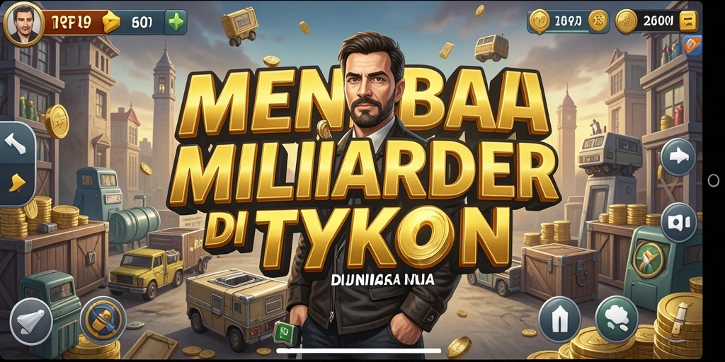 Tampilan gameplay RPRPRP yang menarik dan penuh strategi Tycoon.