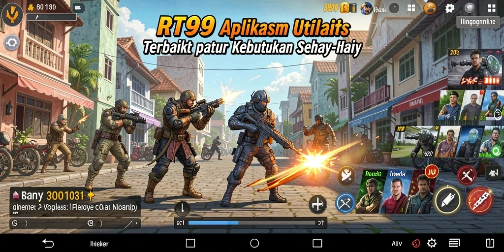 Tampilan utama RT99 dengan fitur manajemen jadwal yang intuitif.