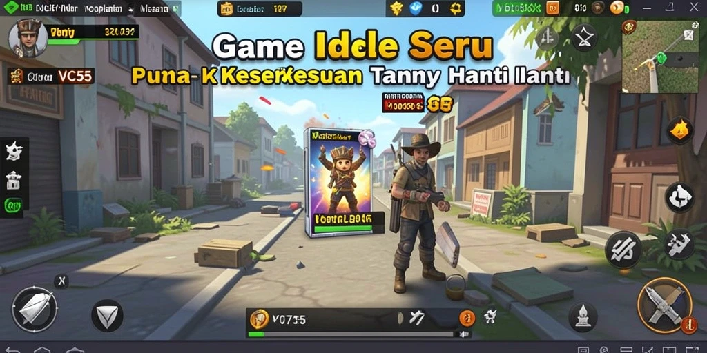 Tampilan gameplay VC55 yang menarik dan santai.