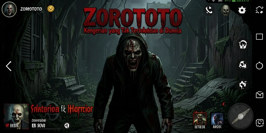 Gameplay ZOROTOTO yang intens dan menyeramkan.